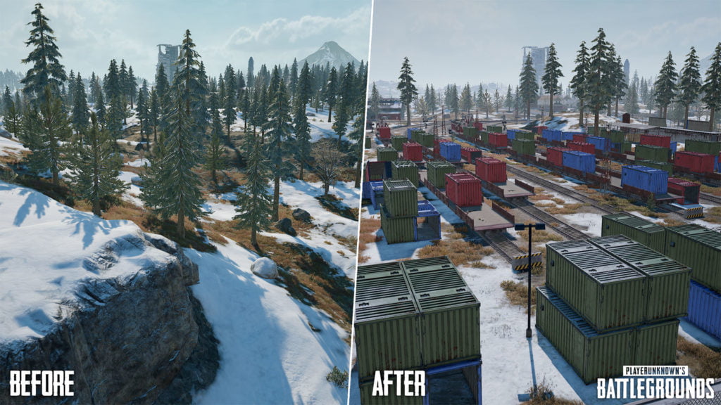 pubg before after esportimes