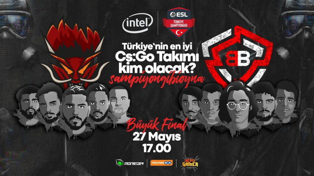 INTEL ESL Türkiye CS GO Şampiyonası final esportimes