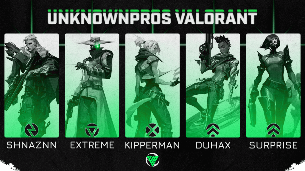 unknownpros valorant roster esportimes